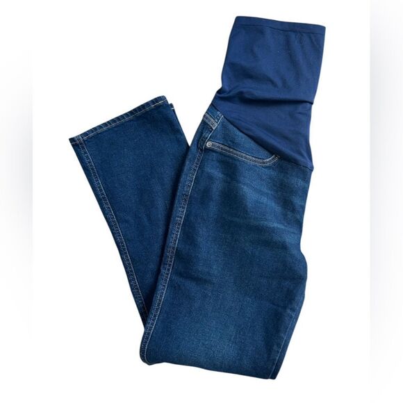 Levi Strauss Signature Gold Maternity Heritage Straight Jeans, Medium, NWT - Picture 5 of 10